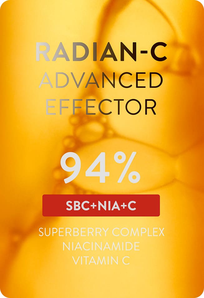 RADIAN-C ADVANCED EFFECTOR / 94% / SBC+NIA+C / SUPERBERRY COMPLEX/NIACINAMIDE/VITAMIN C