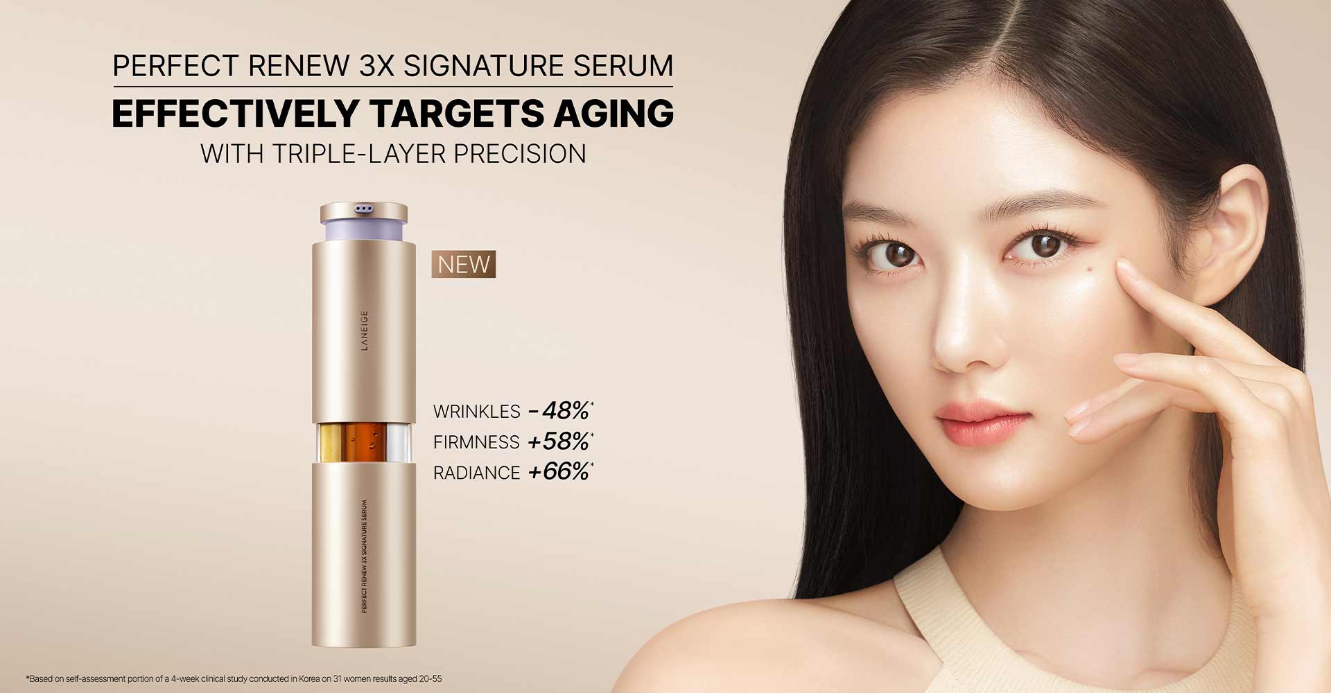 Perfect Renew 3X Signature Serum Sampling Event  LANEIGE